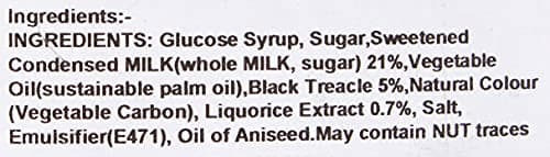 Walkers' Nonsuch Liquorice Toffees | with Condensed Milk & Black Treacle | Imported from the UK | Traditional British Candy | Old Fashioned Licorice Toffee | 44.09 Oz (1.25kg) — view 2