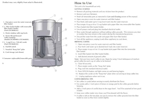 BLACK+DECKER Single-Serve Coffee Maker with 50oz Reservoir — view 7