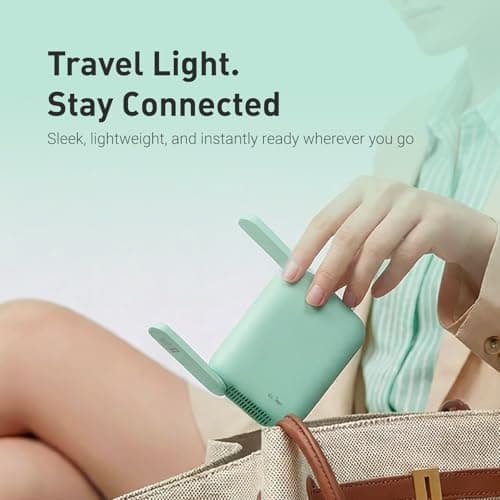 GL.iNet GL-MT3600BE (Beryl 7) Portable Travel Router, Pocket Wi-Fi 7 Wireless 2.5G Router, Mini Portable VPN Routers WiFi for Car, Travel, Public Computer Routers, Business, Mobile/RV/Cruise/Plane — view 5
