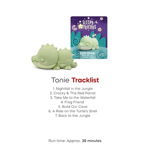 Tonies Sleepy Friends: Bedtime Story Audio Toy Figurine Featuring Sleepy Crocodile — view 5