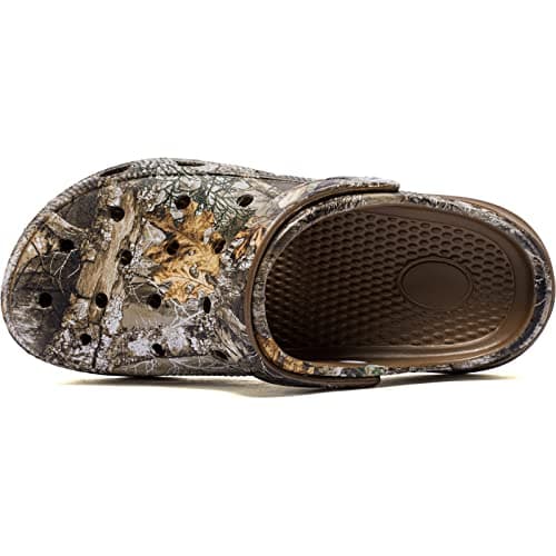 HOBIBEAR Unisex Garden Clogs Shoes Slippers Sandals for Men (Khaki,Women 11/Men 9.5) — view 5