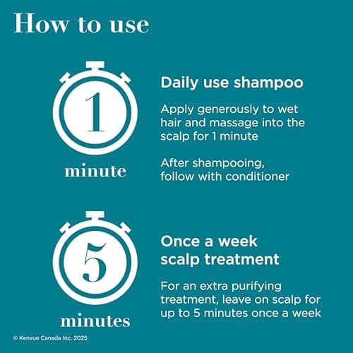 OGX® ProGrowth + Peptide Clarifying Shampoo, Gentle Exfoliating Scalp Shampoo Supports Natural Hair Growth by Removing Scalp Build-Up, 1.5% Mandelic Acid, 385 mL — view 7