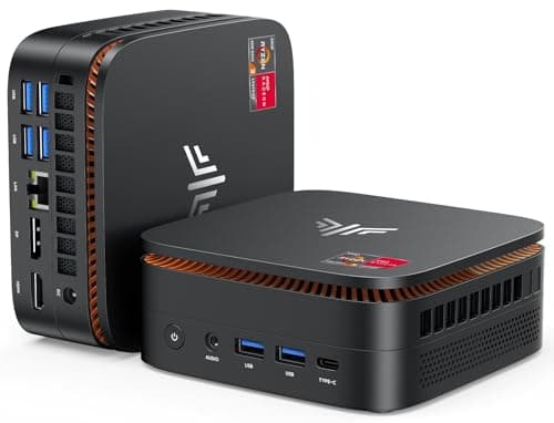 KAMRUI Pinova P1 Mini PC, W-11 Pro AMD Ryzen R2544(Beat 10110U/N150/N95 up to 3.7GHz), 16GB RAM 256GB SSD Mini Desktop Computer Support 4K HDMI+DP+Type-C/WiFi/BT for Business Home Office Mini pc