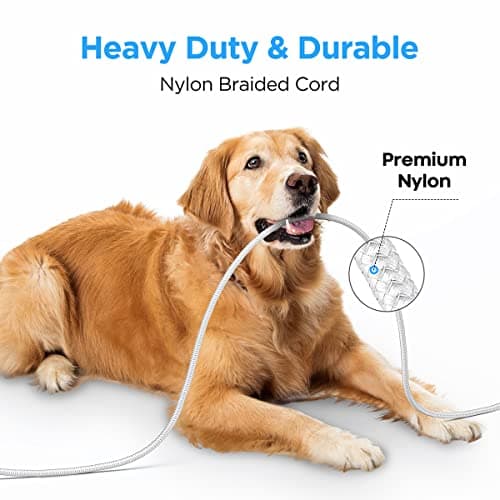 etguuds White USB C Cable 3ft, 2-Pack USB to USB C Cable 3A Fast Charging Type C Cable Braided Data Cord for iPhone 17/16/15 Pro Max Plus, for Samsung Galaxy S26 S25 S24 S23 S22 Note 20, Pixel Moto — view 6