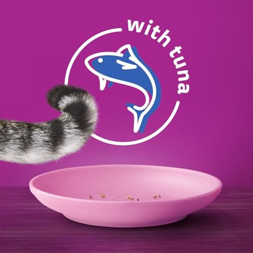 WHISKAS Adult Dry Cat Food, Tuna Selections, 4kg Bag, For Cats 1 Year & Older, High Quality Protein, 100% Complete & Balanced Cat Food, No Artificial Colours or Flavours — view 4