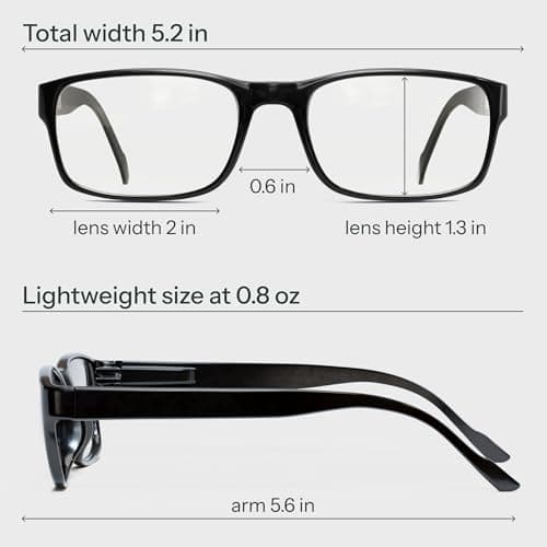 Gaoye Professional Reading Glasses for All Day - Computer Readers with Blue Light Protection - Value Pack — view 6