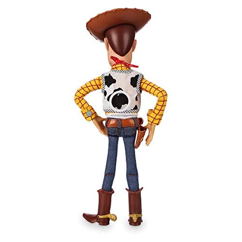 Disney Store Official Sheriff Woody Talking Action Figure from Toy Story, Features Sounds and Phrases from the Movies, Interacts with Other Figures and Toys — view 3