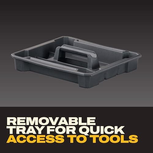 DEWALT TSTAK Tool Box, Deep (DWST17806), Black — view 5