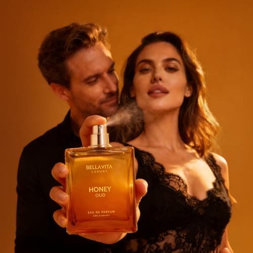 Bellavita Luxury Honey Oud Eau de Parfum | 100 ml (3.4 fl.oz.) | Perfume for Men and Women | Sweet Honey, Bergamot, Oud, and Amber Notes | Women's Day Special — view 2