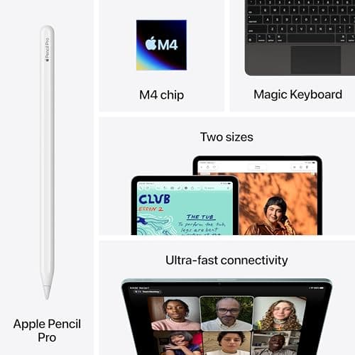 Apple iPad Air 13-inch with M4 chip (Wi-Fi, 256GB) - Blue — view 2
