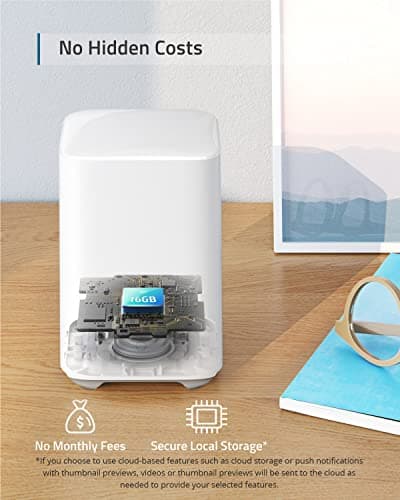 eufy security 2C 2-Cam Kit, Security Camera Outdoor, 2.4 Ghz WiFi compatitable.Wireless Home Security System with 180-Day Battery Life, HomeKit, 1080p HD, IP67, Night Vision, No Monthly Fee — view 3