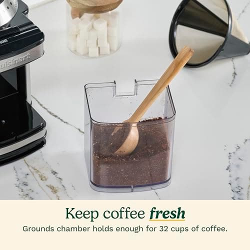 Cuisinart Electric Burr Coffee Grinder, 18-Position Selector, 4-18 Cups — view 6