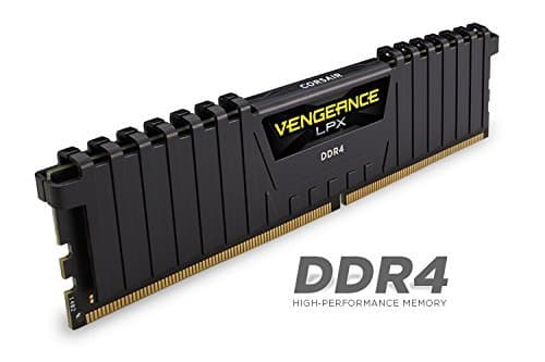 CORSAIR VENGEANCE LPX DDR4 RAM 32GB (2x16GB) 2666MHz CL16-18-18-35 1.2V Intel AMD Desktop Computer Memory - Black (CMK32GX4M2A2666C16) — view 2