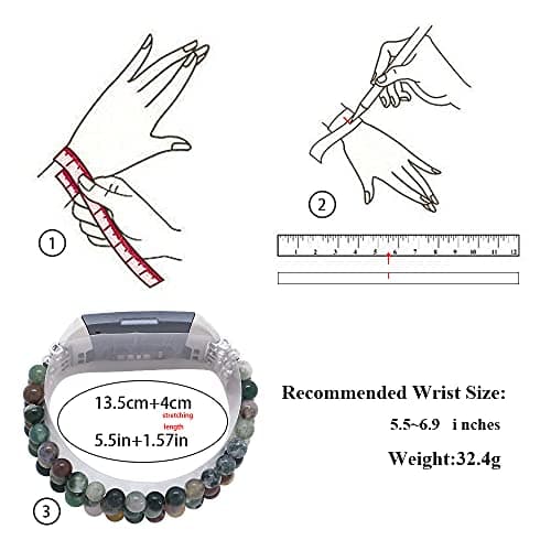 C&L Accessories Compatible with Fitbit Charge 3 Charge 4 Bands — view 2