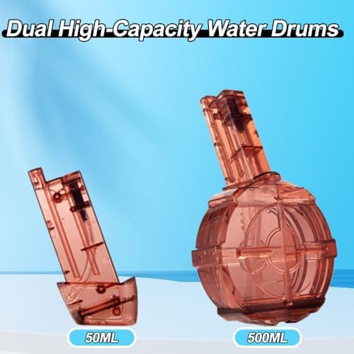 Electric Water Gun for Adult & Kid, Most Strongest Water Pistol Long Range 28-32 FT, Powerful High Powered Automatic Classic Squirt Gun, Swimming Pool Outdoor Toy Game Boys Gift — view 3