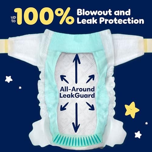 Pampers ZZZ Overnight Diapers, Size 5 (12+ kg), Nighttime Protection Disposable Baby Diaper, 50 Count — view 4