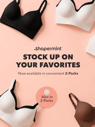 SHAPERMINT Seamless Wireless Bras for Women Full Support - Comfortable Bralette with Lift - No Underwire Soutien Gorge Femme - Plus Size Push Up Bra — view 8