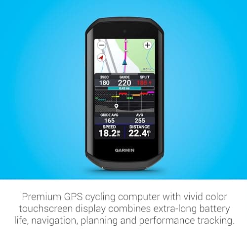 Garmin Edge 1050®, Premium Cycling Computer, Vivid Color Touchscreen Display, Built-in Speaker, Advanced Training and Group Ride Features, Road Hazard Alerts — view 2