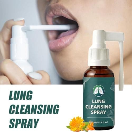 Lung Cleansing Spray，1.7 Fl.oz. Respiratory Support, Mucus Relief And Lung Cleanse – Support for Lungs Detox for Smokers — view 4