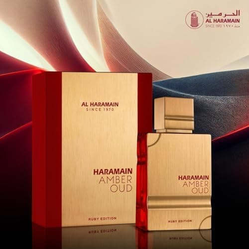 Al Haramain Amber Oud Ruby Edition Eau De Parfum Spray 60ml (2 oz) - Unisex Arabian Perfume for Women & Men, Long-Lasting Amber Fragrance with Rich, Luxurious Scent — view 3