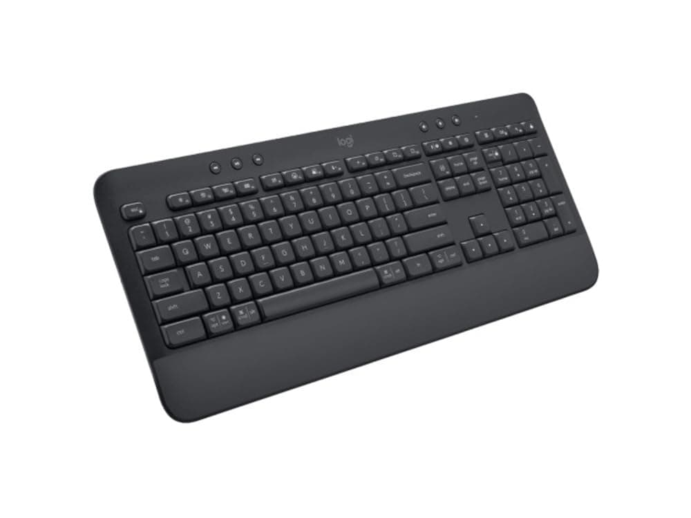 LOGITECH Signature K650 Comfort Full-Size Wireless Keyboard with Wrist Rest Graphite — view 4