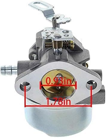 AUTOKAY 640349 640052 HMSK80 HMSK90 LH318SA LH358SA Adjustable Carburetor for Tecumseh 8HP 9HP 10HP Snowblower Replaces 632334 640054 640058 640058A — view 4