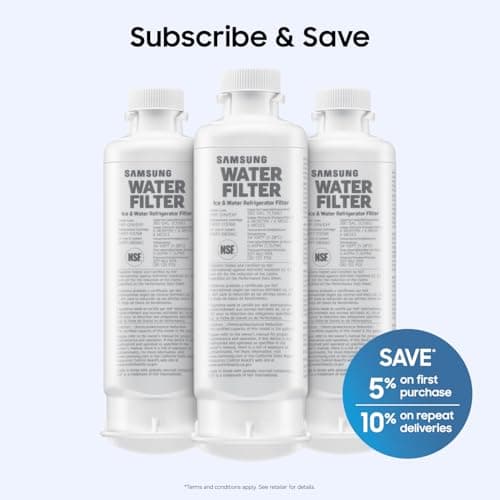 Samsung HAF-QIN/EXP Genuine Refrigerator Water Filter, Reduces 99% of Harmful Contaminants for Clean, Clear Drinking Water, 6-Month Life, Easy Install, Pack of 1 — view 4