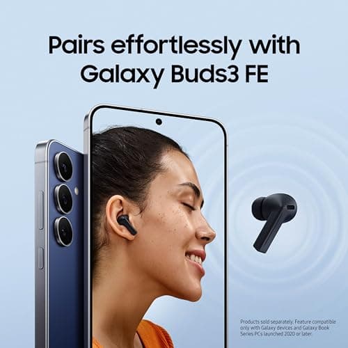 Samsung Galaxy S25 FE Cell Phone (2025), 128GB AI Smartphone, Unlocked Android, Large Display, 4900mAh Battery, High Res-Camera, AI Photo Edits, Durable, US 1 Yr Warranty, JetBlack — view 8