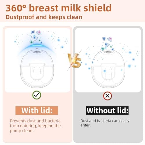 10pcs Breast Pump Spout Cap for Eufy, BPA-Free Silicone Wearable Breast Pump Spout Cover Replacement Parts Compatible with Eufy E10/E20/S1/S1 Pro — view 4