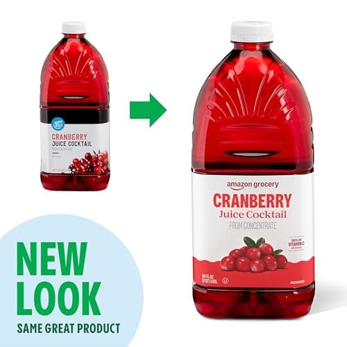 Amazon Grocery, Cranberry Juice Cocktail, 64 Fl Oz — view 3