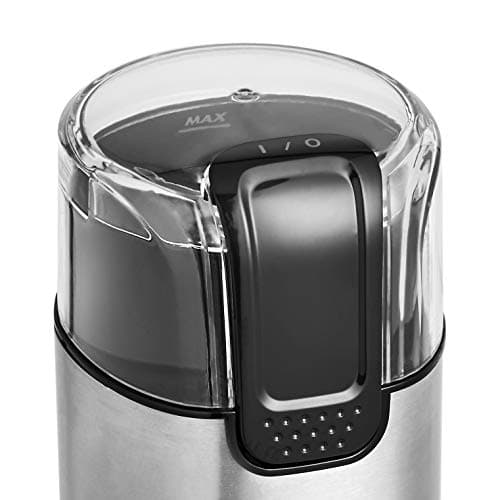 Amazon Basics Fast Electric Coffee Grinder for Home Use, Easy to Use Coffee Bean and Spice Grinder with Heavy-Duty Stainless Steel Grind Blades — view 2