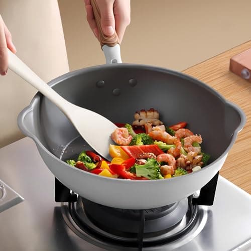 Silicone Cooking Utensils Set - 446°F Heat Resistant Silicone Kitchen Utensils,Spatula,Spoon, Kitchen Utensil Sets Gadgets Tools Set for Nonstick Cookware,Dishwasher Safe Bpa Free (Cream White) — view 5