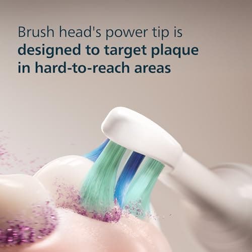 Philips Sonicare C2 Plaque Control - Genuine Replacement Electric Toothbrush Heads, White, 2 Pack, HX9022/77 — view 3