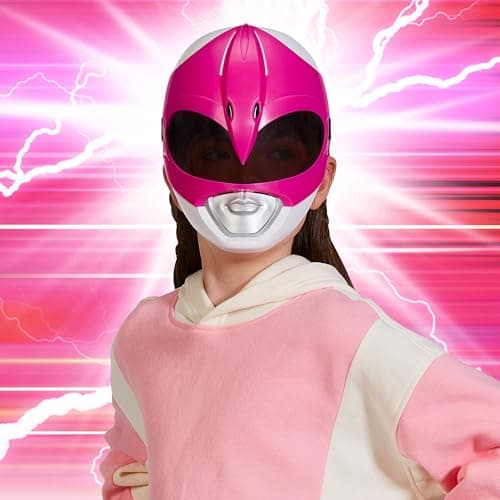 Power Rangers Mighty Morphin Re-Ignition - Pink Ranger Role Play Mask by Playmates Toys
