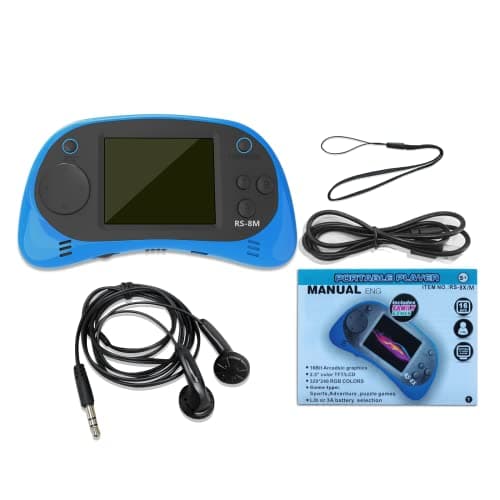 Kids Handheld Portable Video Game Player with 200 Games - 16 Bit 2.5 Inch Screen Mini Retro Electronic Machine for Boys Girls — view 4