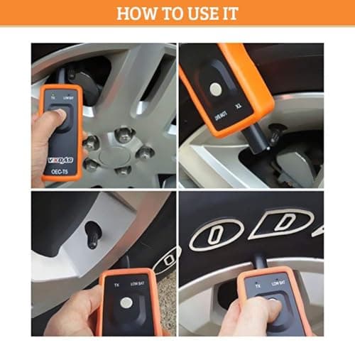 VXDAS TPMS Relearn Tool Only for GM Vehicles (2006-2024 Chevy/Buick/GMC/Opel/Cadillac) Original Sensor with 315/433 MHz, Tire Sensors Pressure Monitor System Reset Tool OEC-T5-2025 Edition — view 5
