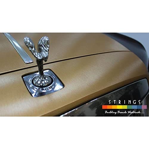 AD Car Wrap Roll SW900 Brushed Bronze Metallic | 933-X | (Sample 3in x 5in) | Automotive Vinyl Wrap for Cars - Car Interior Wrap & Exterior — view 8
