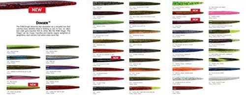 Yum Lures YDG329 Dinger Worm, 3" — view 3