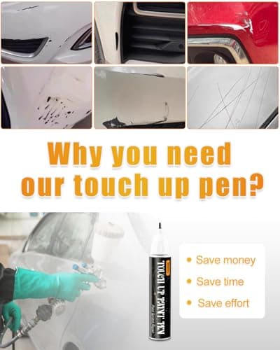 Crystal Black Pearl NH-731P Compatible with Honda 2-in-1 Touch Up Paint Pen Ultimate Car Scratch Repair Kit，Quick Fix Rust-Resistant and Long-Lasting Paint Scratch Remover — view 6