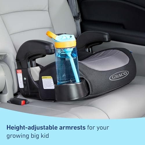 Graco TurboBooster 2.0 Backless Booster Car Seat, Denton — view 4