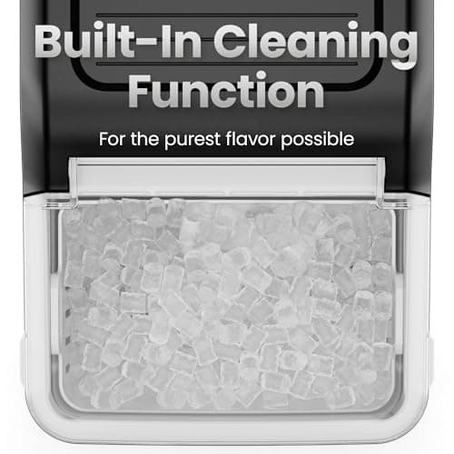 Iceman by Chefman Nugget Ice Maker Countertop, Pebble Ice Maker Machine, 26 lb in 24 Hours, Ready in 6 Minutes, Removable Ice Basket, Fun and Chewable Cubes, 1.5L Water Tank, Self-Cleaning Function — view 6