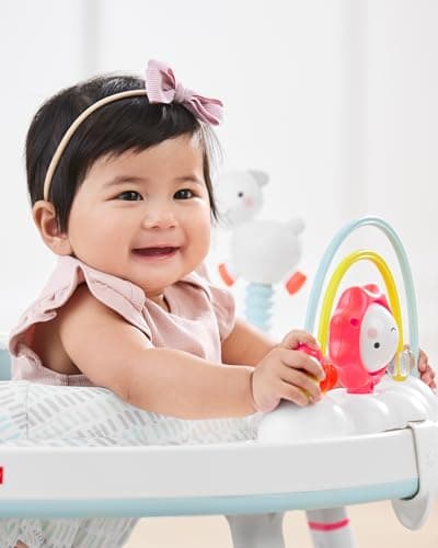 Skip Hop Baby Activity Center: Interactive Play Center with 3-Stage Grow-with-Me Functionality, 4mo+, Silver Lining Cloud — view 3