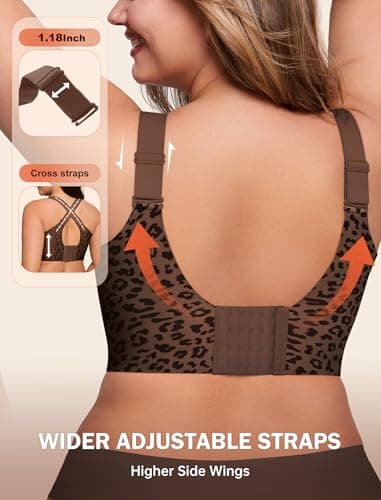LetsJoli Jelly Bras for Women No Underwire Plus Size Push Up Supportive — view 3