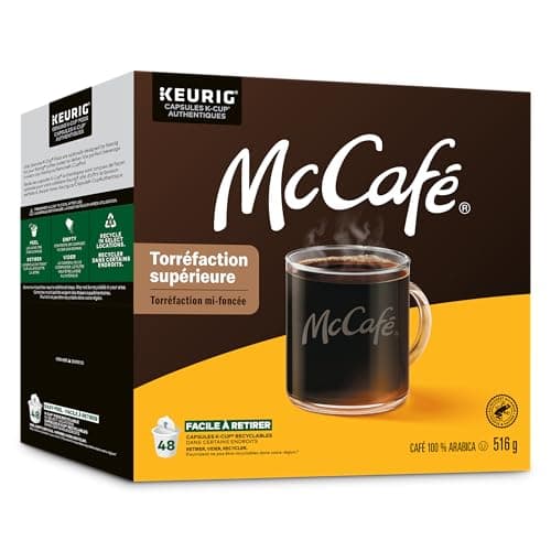 McCafe Premium Medium Dark Roast K-Cup Coffee Pods, 48 Count, For Keurig Coffee Makers — view 3