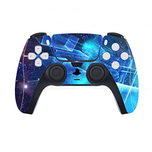 PlayVital for ps5 Skin - Digital Edition Console Full Set Vinyl Decal Sticker, Cover Skin Accessories for ps5 Controller & Charging Station & Media Remote & Headset -Multidimensional Galaxy — view 3