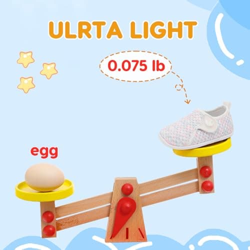 JOINFREE Baby Girls Shoes Boys Sneakers Barefoot Infant First Walking Shoe Sports Sneaker Whitecolor 12-18 Month Infant — view 4