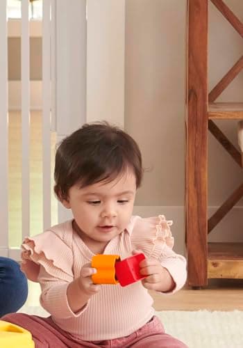Fisher-Price Stacking Toy Baby's First Blocks Set of 10 Shapes for Sorting Play for Infants Ages 6+ Months — view 7