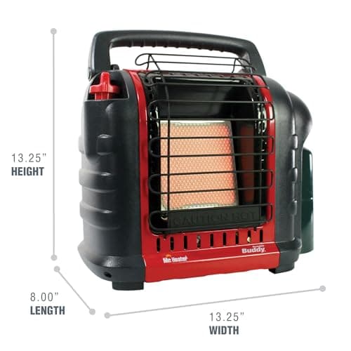 Mr. Heater 9,000 BTU Portable Buddy Radiant Propane Heater — view 2