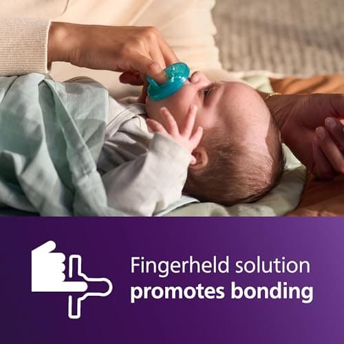 Philips Avent Soothie Baby Pacifiers - 100% Silicone Pacifiers for Babies 0-3 Months, One-piece Design, BPA-Free, Extra Durable, Green, 4 Pack, Model SCF190/41 — view 7