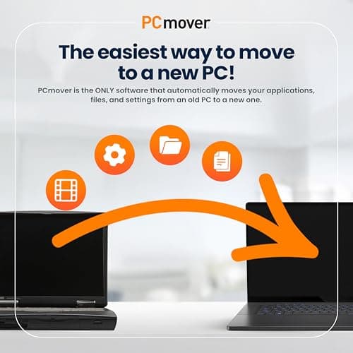 Laplink PCmover Ultimate 11 - Migration of your Applications, Files and Settings from an Old PC to a New PC - Data Transfer Software - With Optional High Speed Ethernet Cable - 1 License — view 4